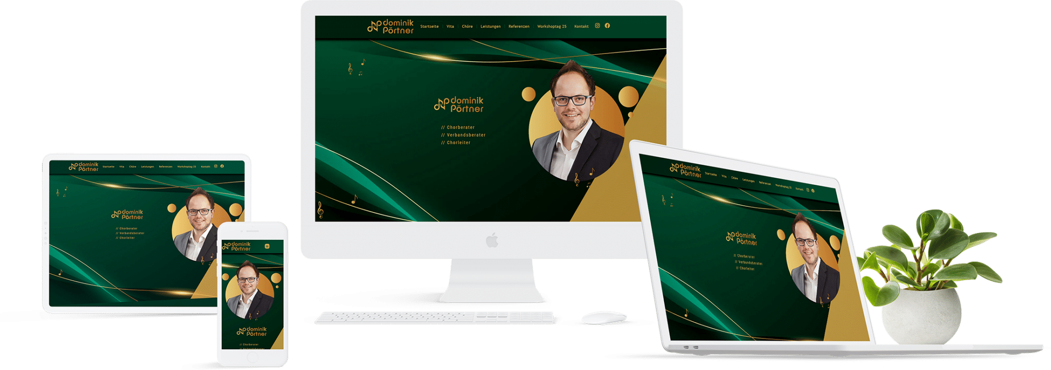 Website Dominik Pörtner